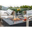 Pare-vent Manhattan pour table de feu Manhattan