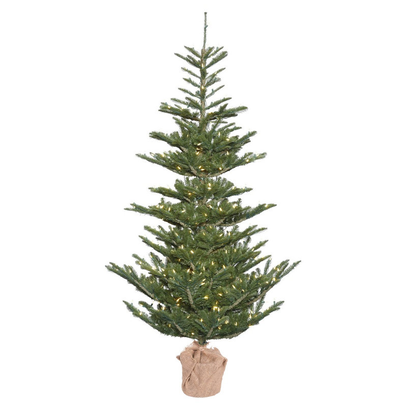 Alberta Spruce Artificial Christmas Tree, 4' H