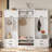 4-In-1 Detachable Hall Tree With Storage, Hooks, And Shoe Bench For Entryway And Hallway, Multi-Functional And Durable-736675469