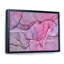 Paysage de marbre rose et mauve - peinture sur toile-67231911-67231906