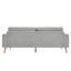 Élégant canapé 3 places Canapé minimaliste de 79,9 po