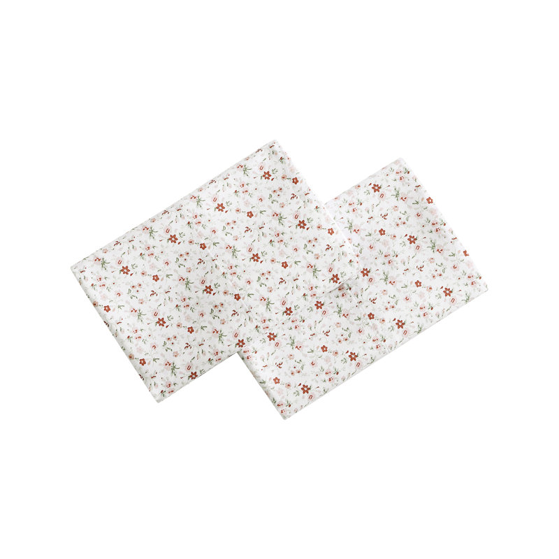Laura Ashley Printed Cotton Sateen Pillowcase Set, Evie Coral