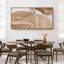 Earthy Contours, impression géométrique encadrée sur toile-98042082-111565892