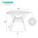 Round Metal Outdoor Dining Table