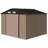 Galvanized Steel Horizontal Storage Shed-93574006-93574007