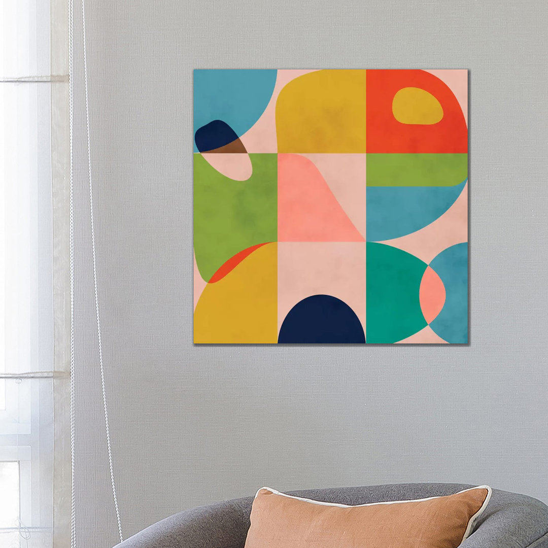 Modern Mid Century Spring von Ana Rut Bré - Galerie-verpackte Leinwand Giclée auf Leinwand