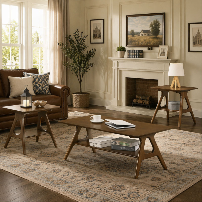 Ensemble de tables basses 3 pièces Arona