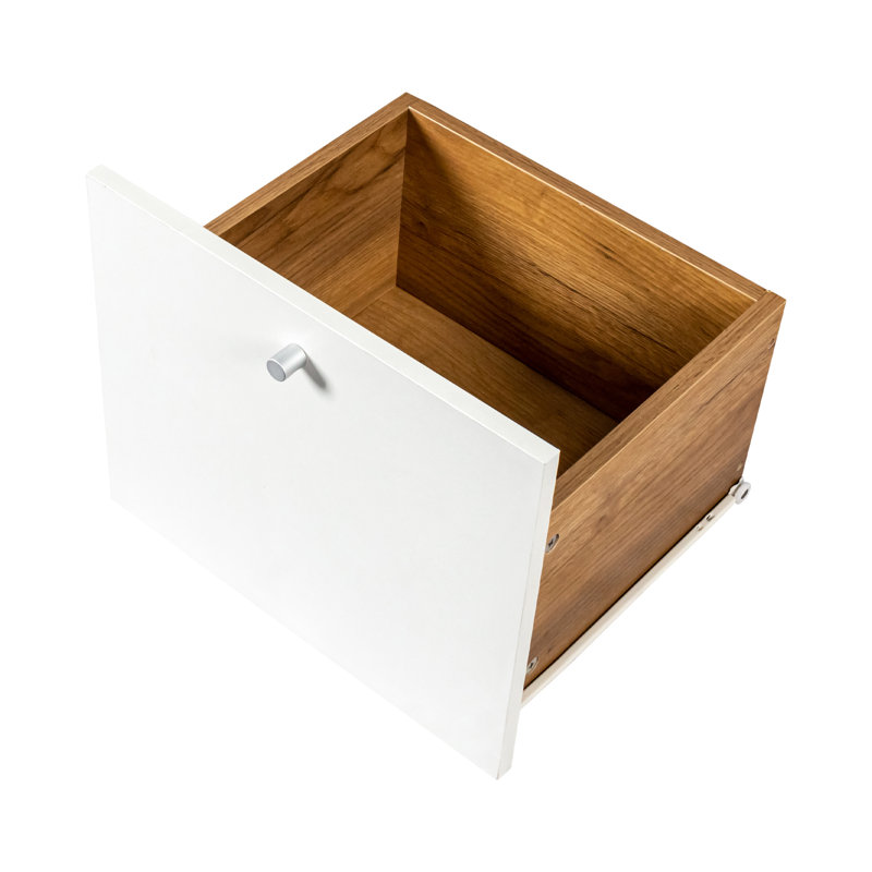Buffet 48,06 "avec tablettes réglables. 3 tiroirs, 2 portes pour la chambre à coucher, couloir. Blanc, grands tiroirs et portes de 82,17 lb. Salle à manger, cuisine. Tablettes, matériaux.