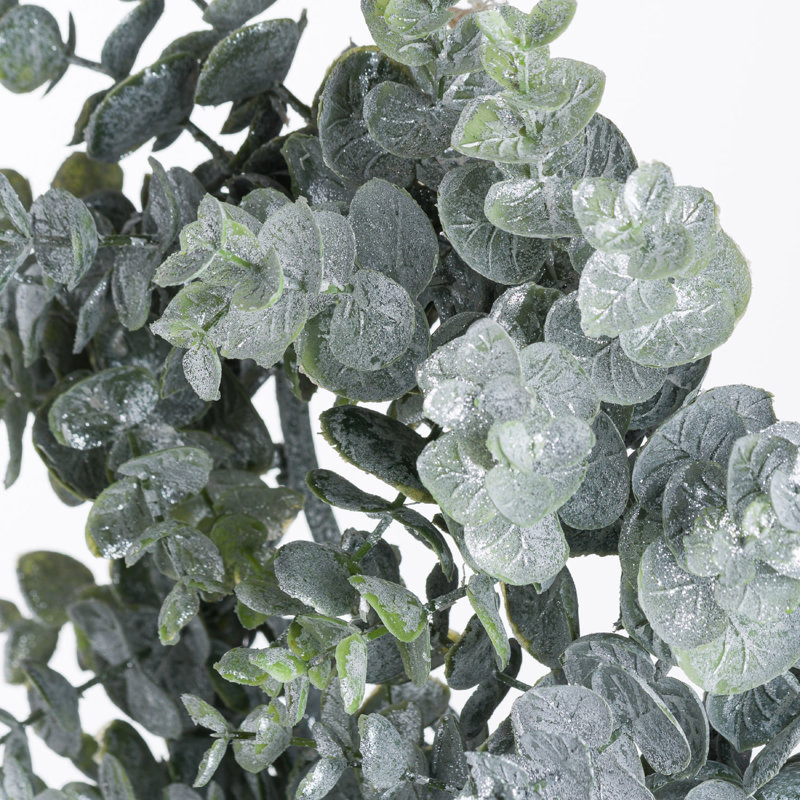 Faux Eucalyptus Wreath, 28cm H x 28cm W x 8cm D