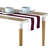 Burgundy Striped Table Runner 108" x 14"-27798565-27778789