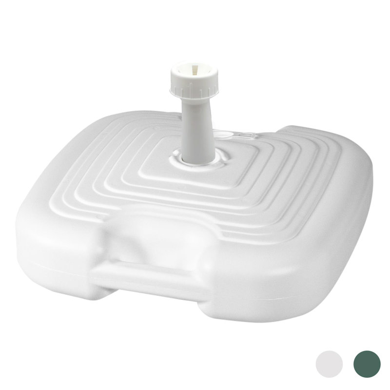 1.17kg Plastic Free Standing Umbrella Base, White