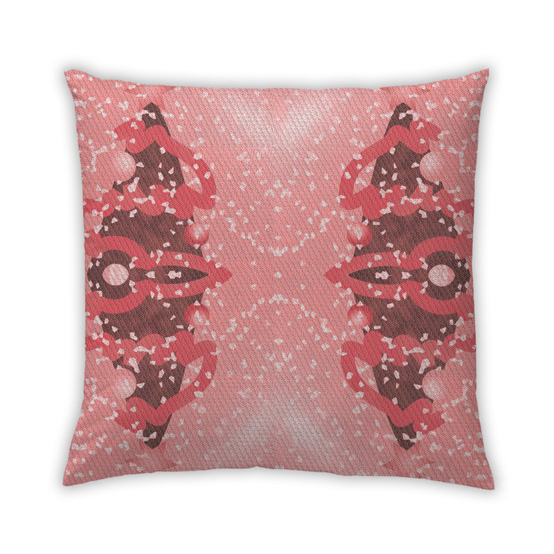 Coussin Jodha, Bleu, Synthétique