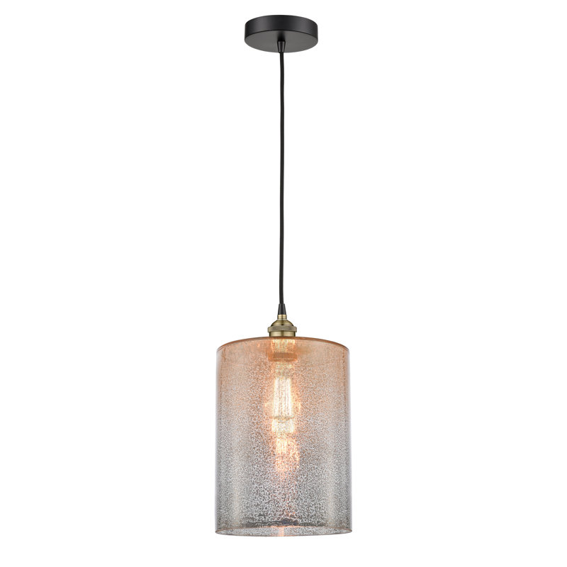 Karon 1 - Light Single Pendant, Mercury, Black Antique Brass