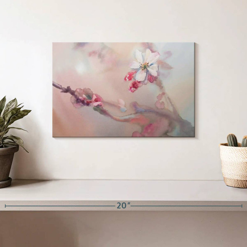 Harnek Sakura en fleurs au printemps, H 8 po x l 12 po