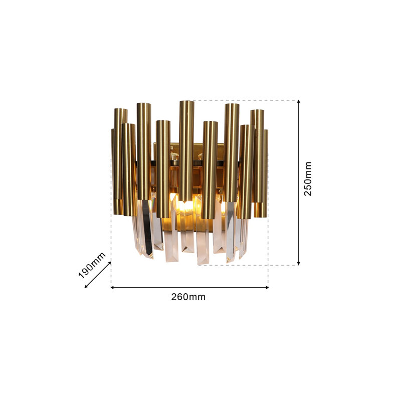 Annalayah Corner Wall Light