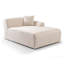 Canapé modulaire moderne avec housse