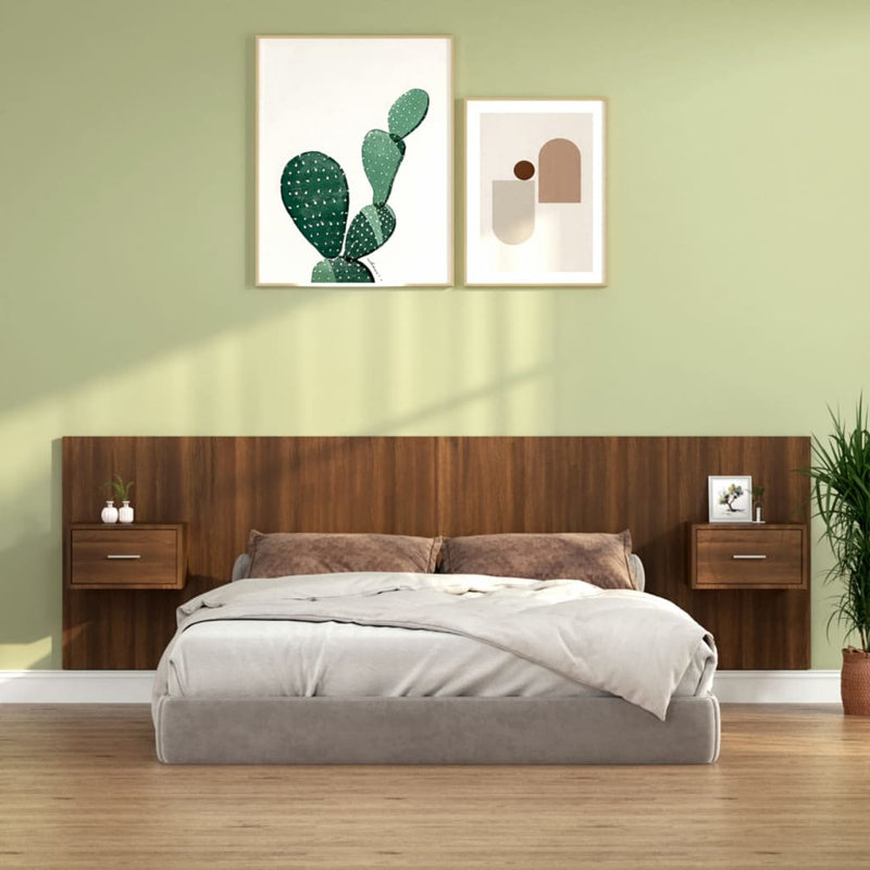 Jamad UK Double - DE 135 X 190 Cm Headboard, White, Kingsize (5')