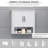 HOMCOM Medicine Cabinet