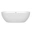 Baignoire de trempage autoportante en acrylique 67 po. X 30 po. Brooklyn-97306381