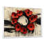 Indsay, coucher de soleil aux teintes d'une couronne de fleurs abstraite II - art mural couronne pour le salon-592598827-592598819-771262737