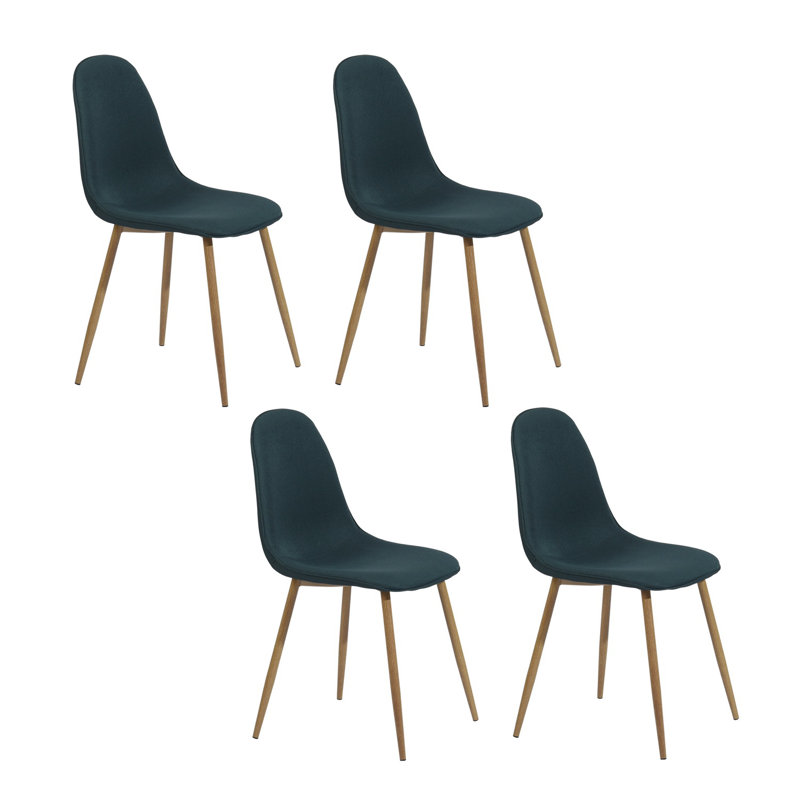 Upholstered Dining Chair, Blue