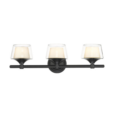 3 - Light Dimmable LED Bath Bar