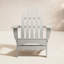 Chaise Adirondack pliante en plastique Leighton-54930203