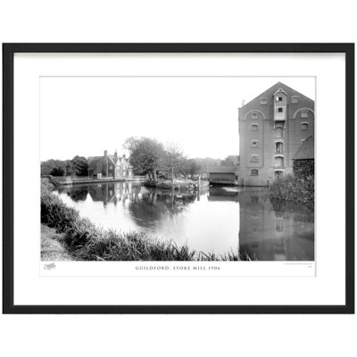 Guildford, Stoke Mill 1906 by Francis Frith - Single Picture Frame Print