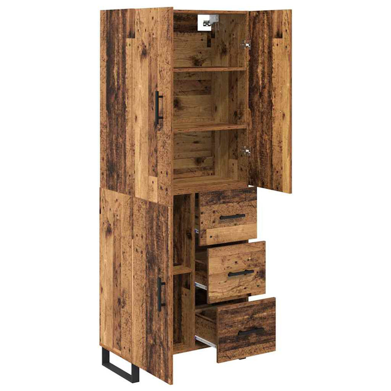 69.5cm Sideboard, Old Wood