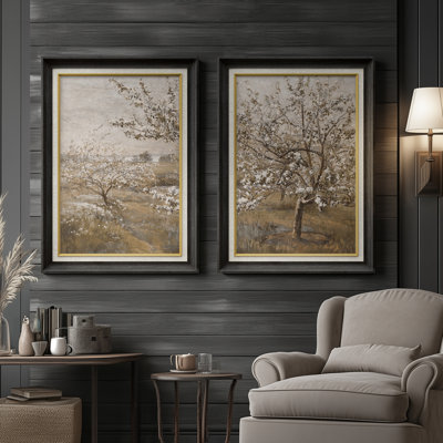 Set of 2 Premium Framed Art Artworks on Premium Canvas with 26"x36" Frame