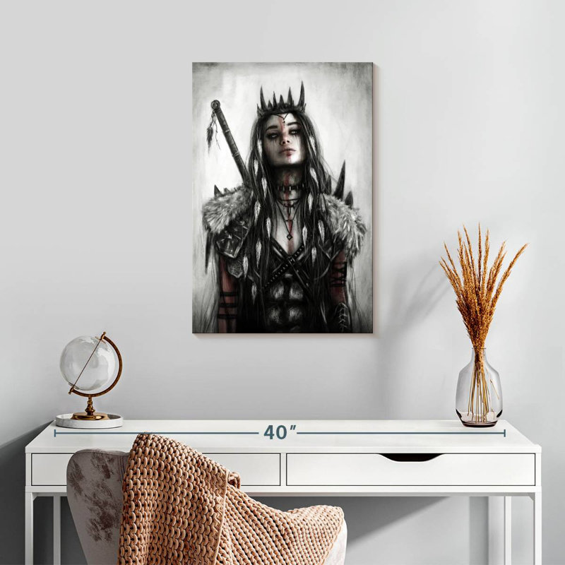 Leisha Wild, 24" H x 16" W