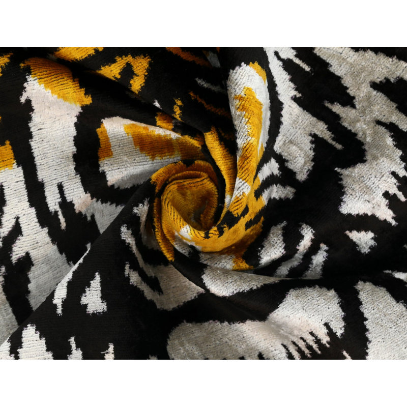Animal Print Velvet Throw Pillow