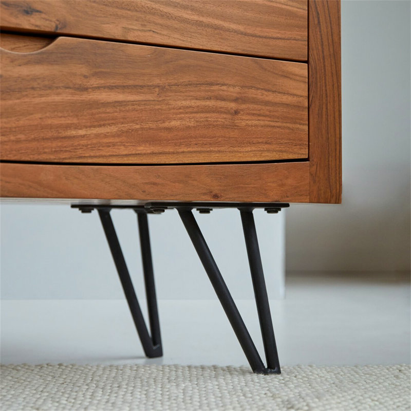 Katharyn Solid Wood 3 -Drawer Accent Chest