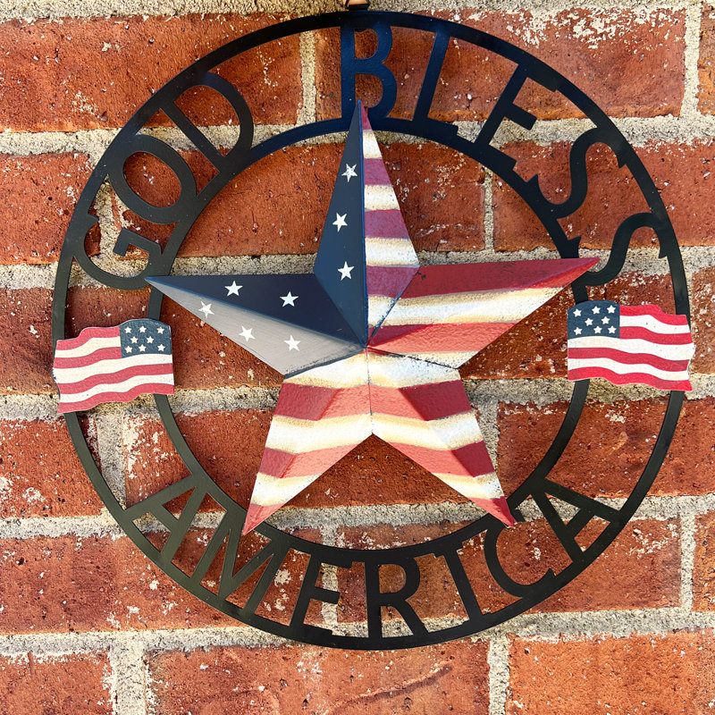 Décoration murale «God Bless America»