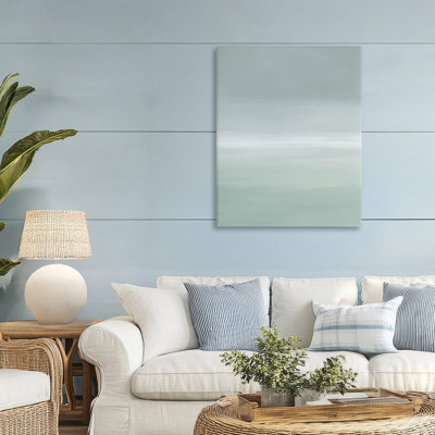 Toile dégradée gris brumeux, design par Grace Popp