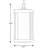 Hawwa Outdoor Hanging Lantern