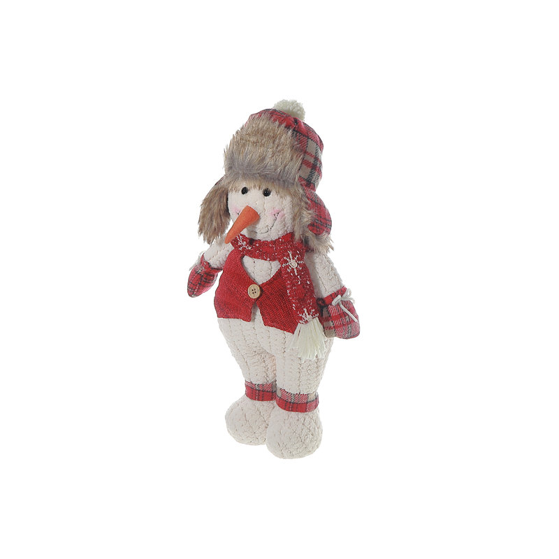 Bonhomme de neige en peluche