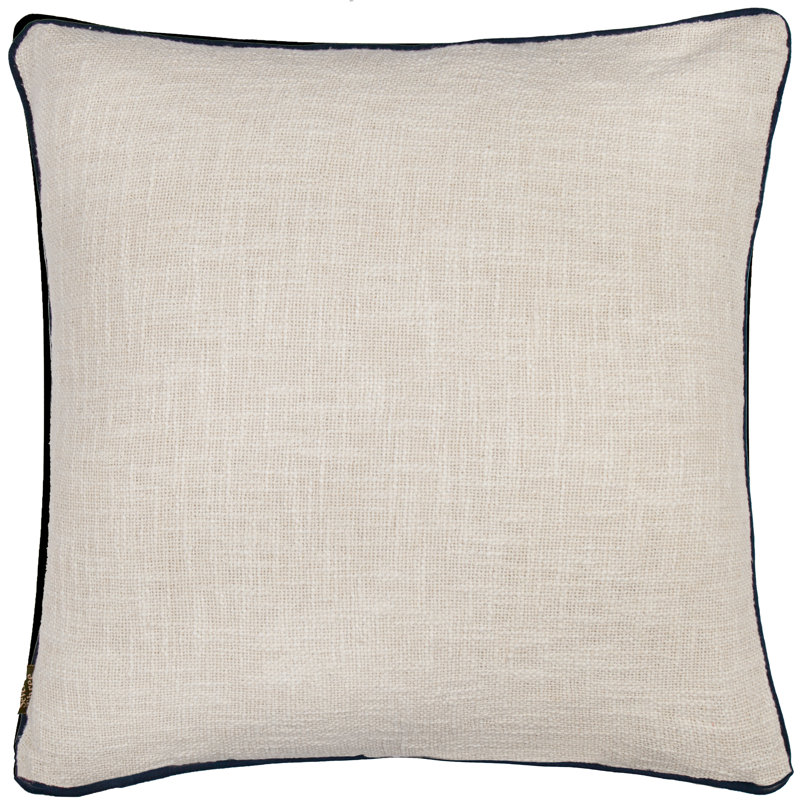 Delphine Floral Square Throw Cushion, Blue
