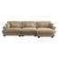 Canapé modulaire surdimensionné en velours surdimensionné Comfort-1601543224