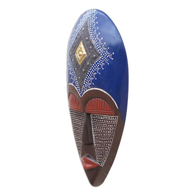 Masque de bois africain Bungalow Bungalow