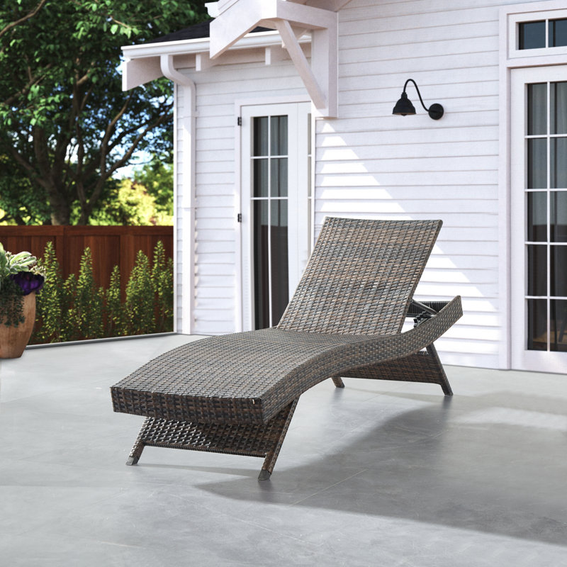 Chaise longue inclinable 79,5 po