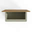 Joulon Ottoman Blanket Box. 91cm Wide. Solid Wood. Oak Top. Fully Assembled.-914410393