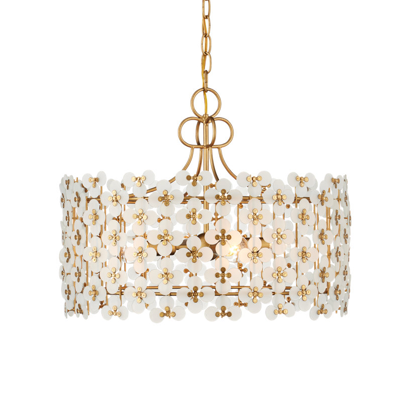 Spring Flower 4 - Light Chandelier, 16.5'' H X 20.25'' W X 20.25'' D