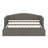 Daybed With Extended Pop Up Trundle, Upholstered Sofa Bed Daybed, Space-Saving To  Design,  For Guest Room, Velvet-145291589