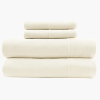 Twin Xl All Season Sheet Of 3Pcs - Cotton Blend Knit With 50% And , Soft As A Tee For Sleep, Absorbs In Heat, Keeps Warm Cold, Fitted 16" Mattress, Comes 1 Flat, Pillowcase, Low Tumble Dry To Avoid