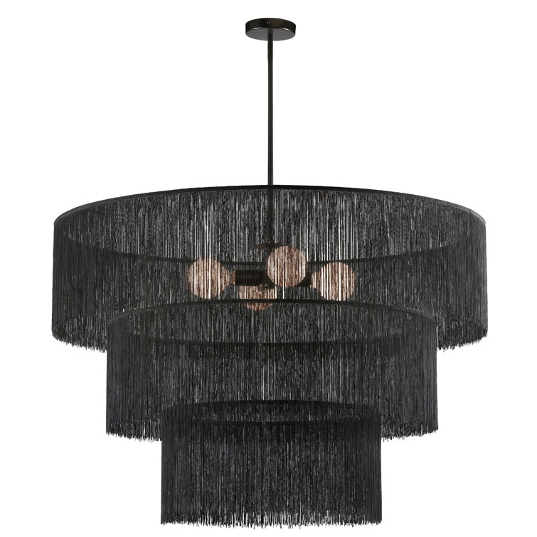 Cesidia 4 Light Chandelier - with String Shade