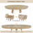 Abbra Round 58'' L Dining Set-920551625