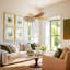 Luminaire suspendu en rotin Whisper Leaf