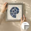 Ensemble de panneau mural coquillage bleu Khyzer-1582352602
