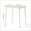 Table d'extérieur carrée Sera, imperméable et durable, parfaite pour la cour, le balcon et les repas en plein air-941596326